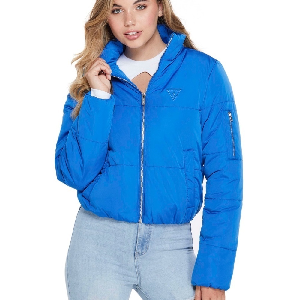 NEW GUESS Rezz Puffer Jacket SZ M